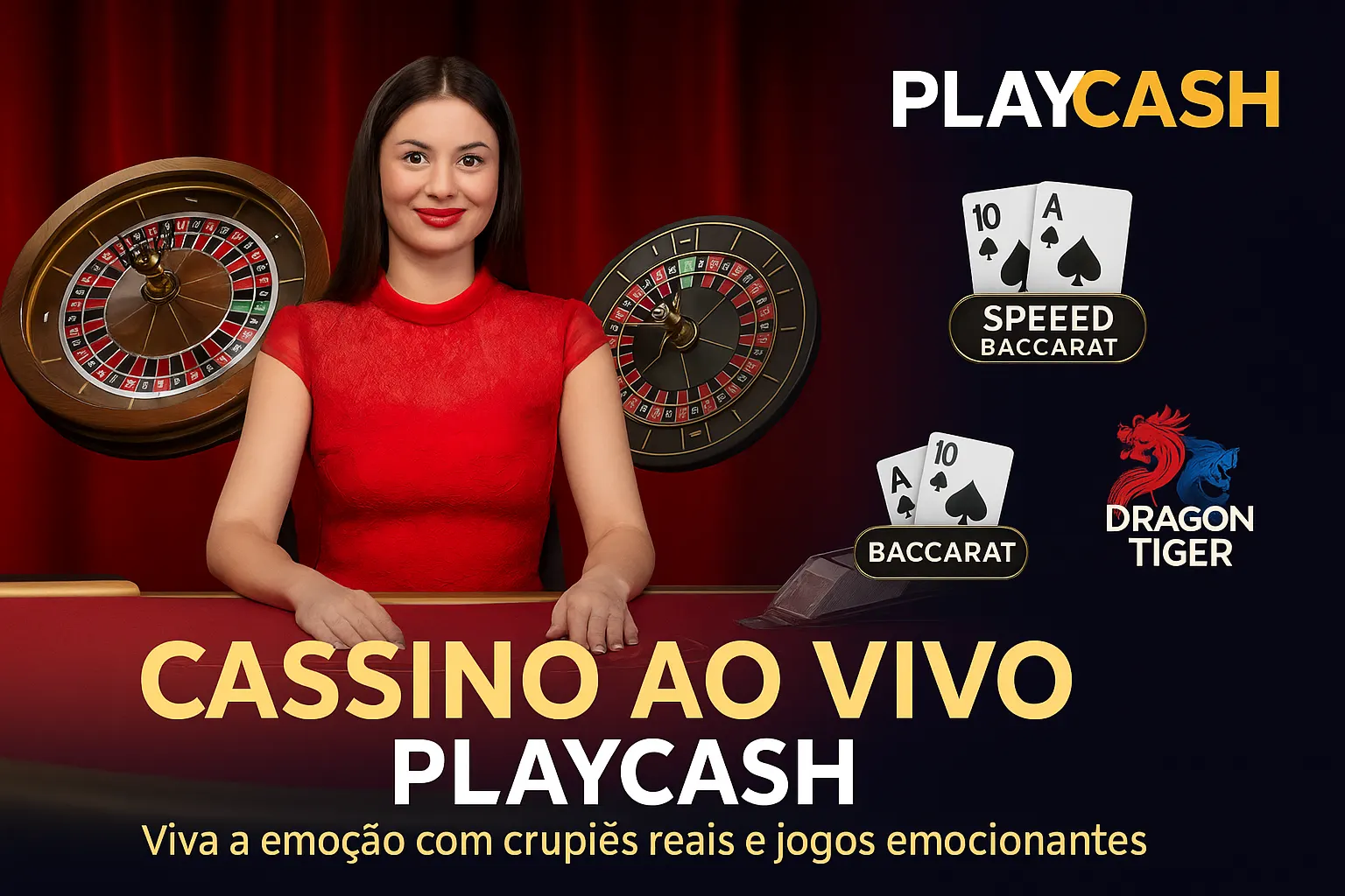 O PLAYCASH Live Casino lança promoções regularmente