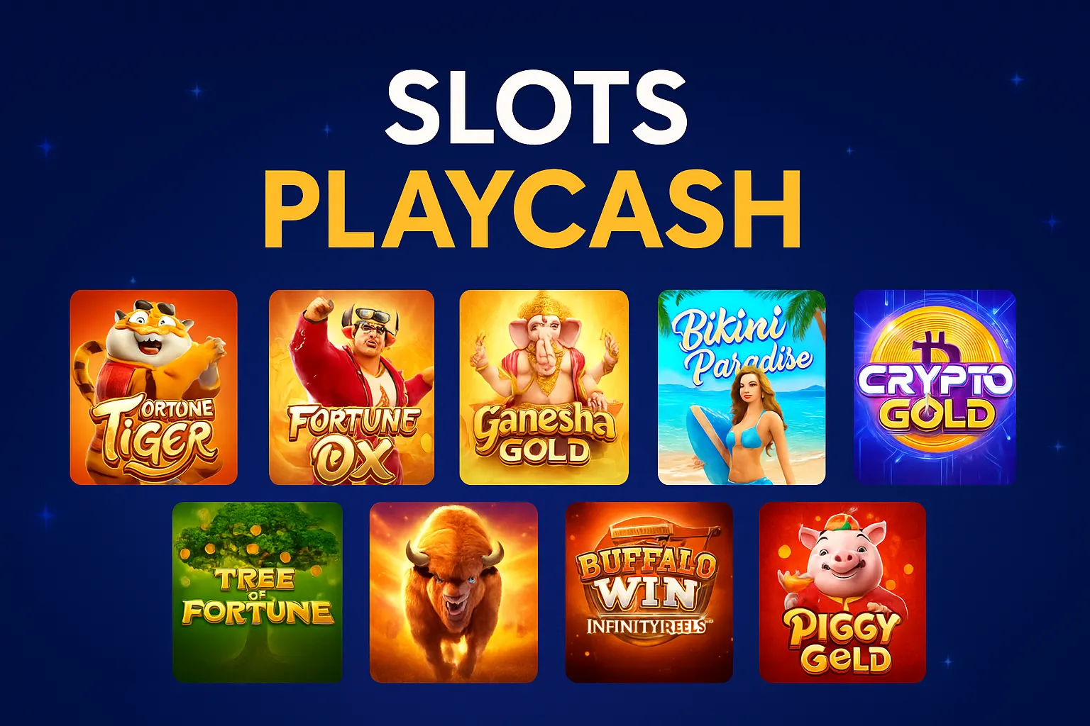 Explore o mundo das slot machines no PLAYCASH Casino